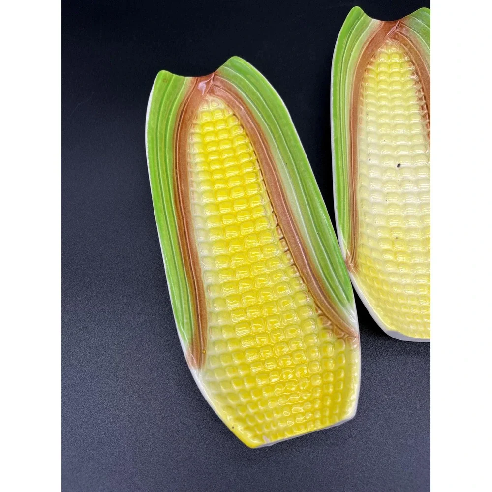 Corn On The Cob Dish Set 3 Pieces Corn Serving Dish Friendship Gift